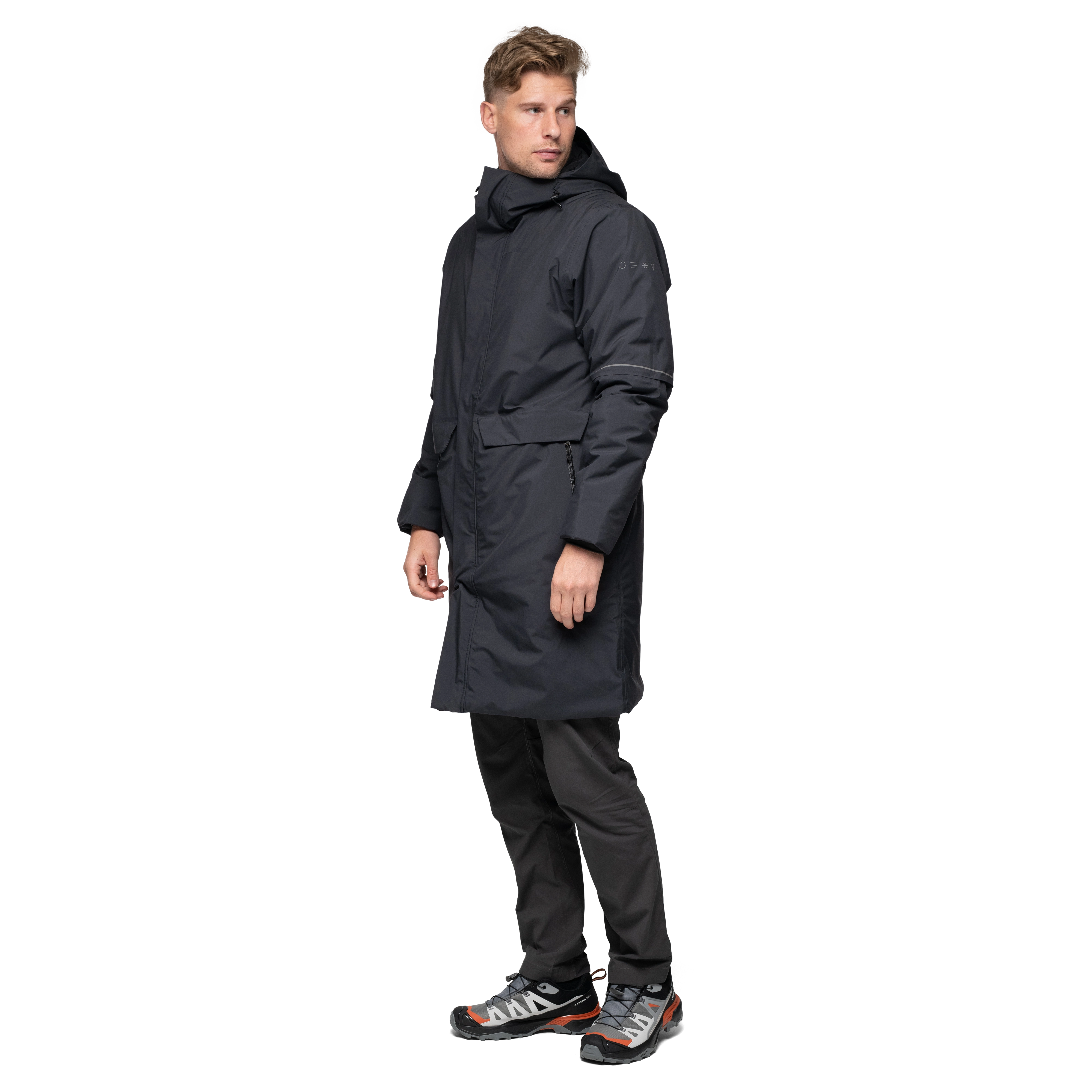 Oslo Urban Insulated Parka Black
