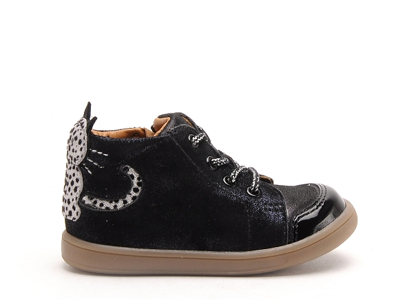 Gbb boots bottine bebe emilia noir