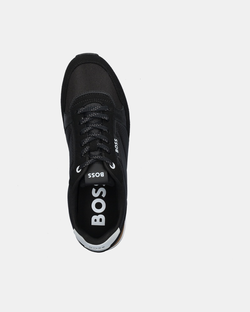BOSS Kai Runner Lage sneakers  - zwart