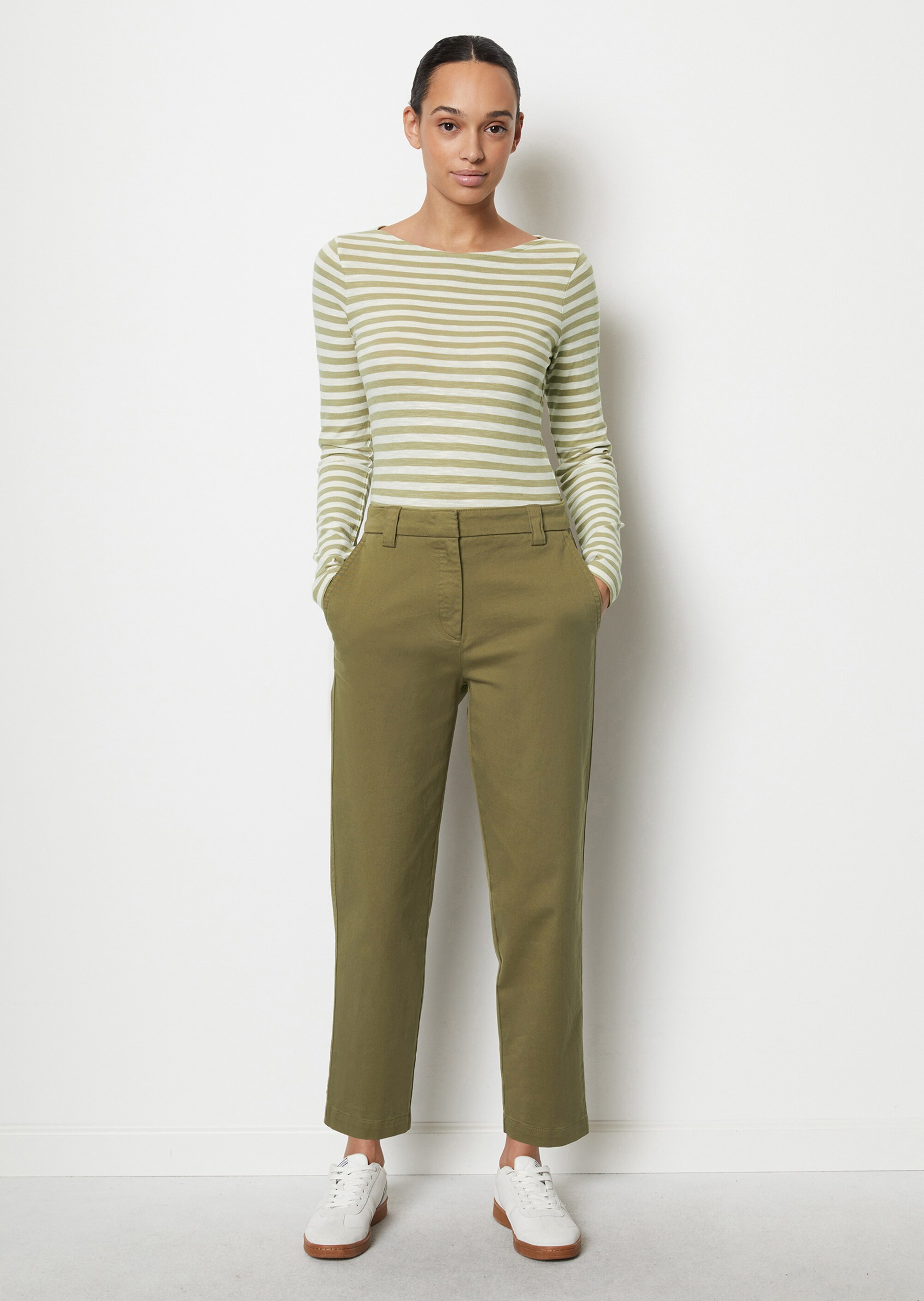 Longsleeve aus Organic-Cotton-Slub-Jersey
