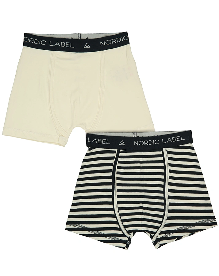 Boxershorts KJELL 2er-Pack in offwhite/navy