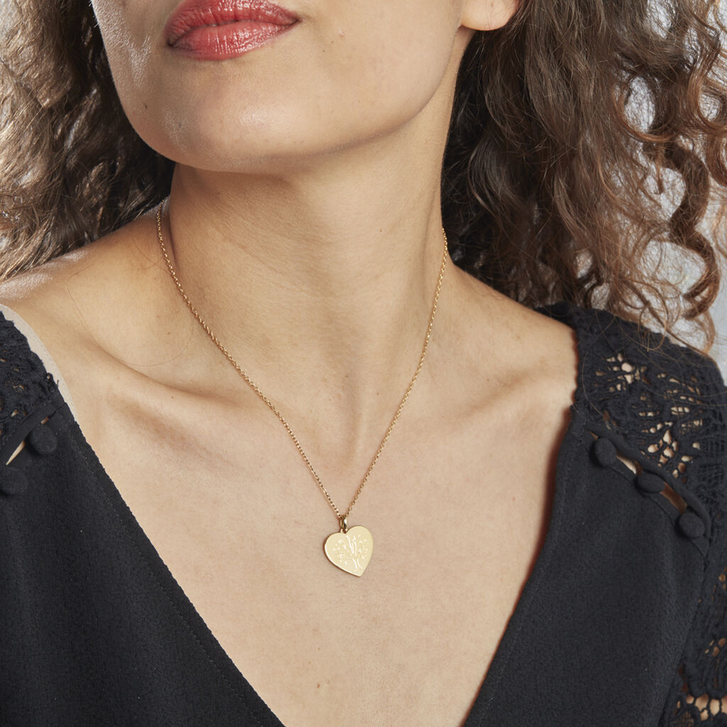 Collier Rauline Plaqué Or Jaune