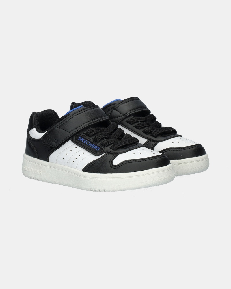 Skechers Quik Street Klittenbandschoenen  - zwart