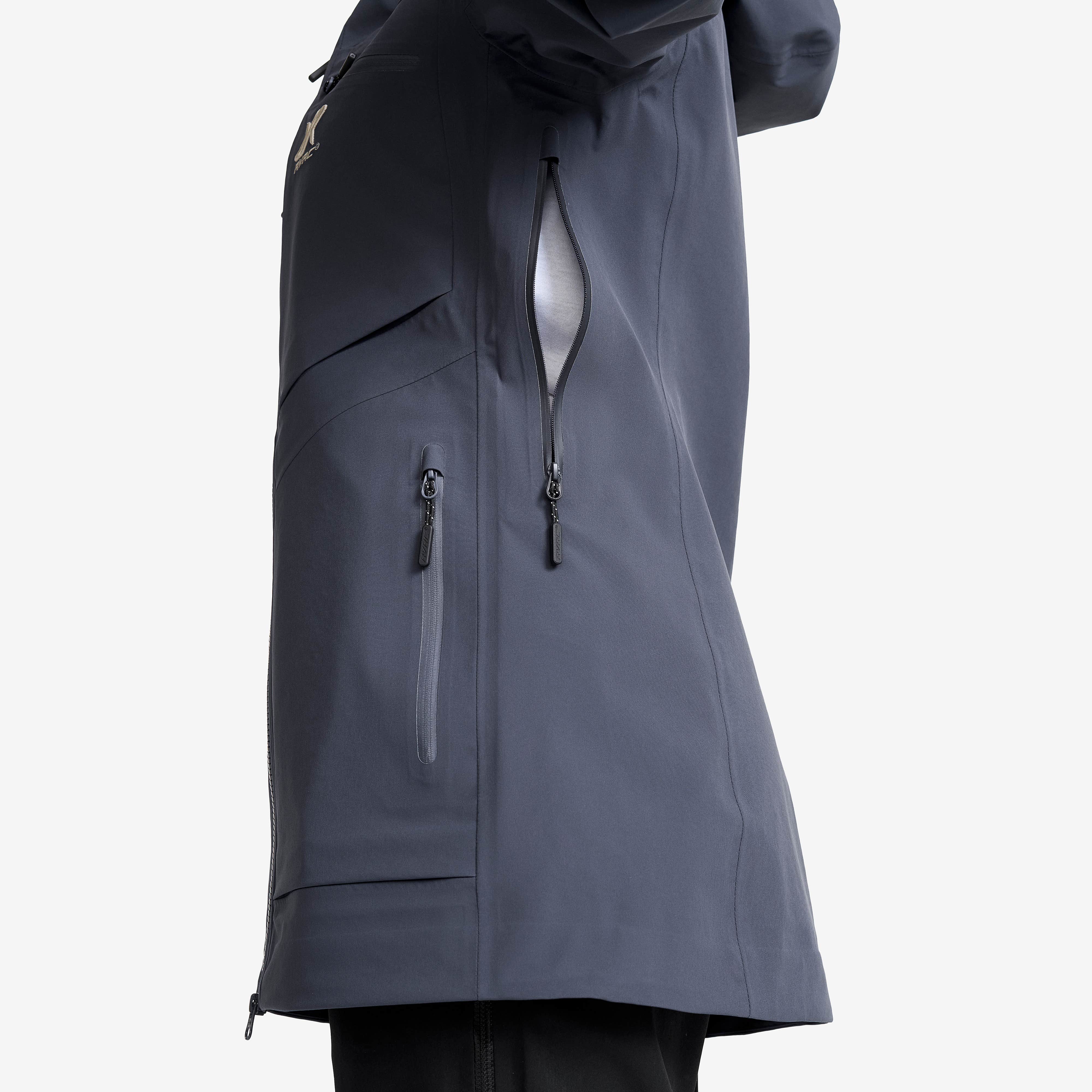 Cyclone Long 3L Jacket Dame India Ink