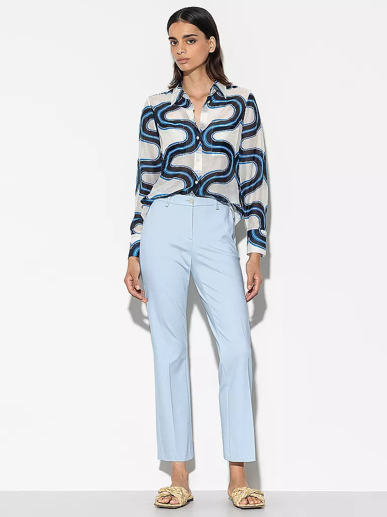 LUISA CERANO Hose Flared Fit blau