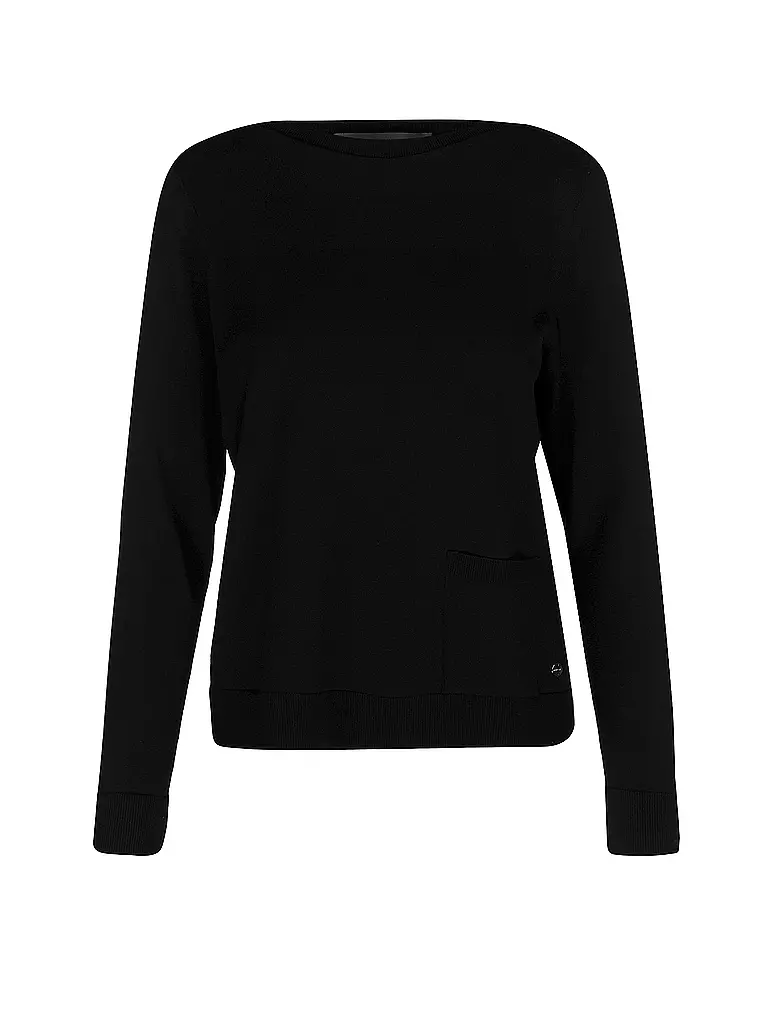 MARC CAIN Pullover schwarz