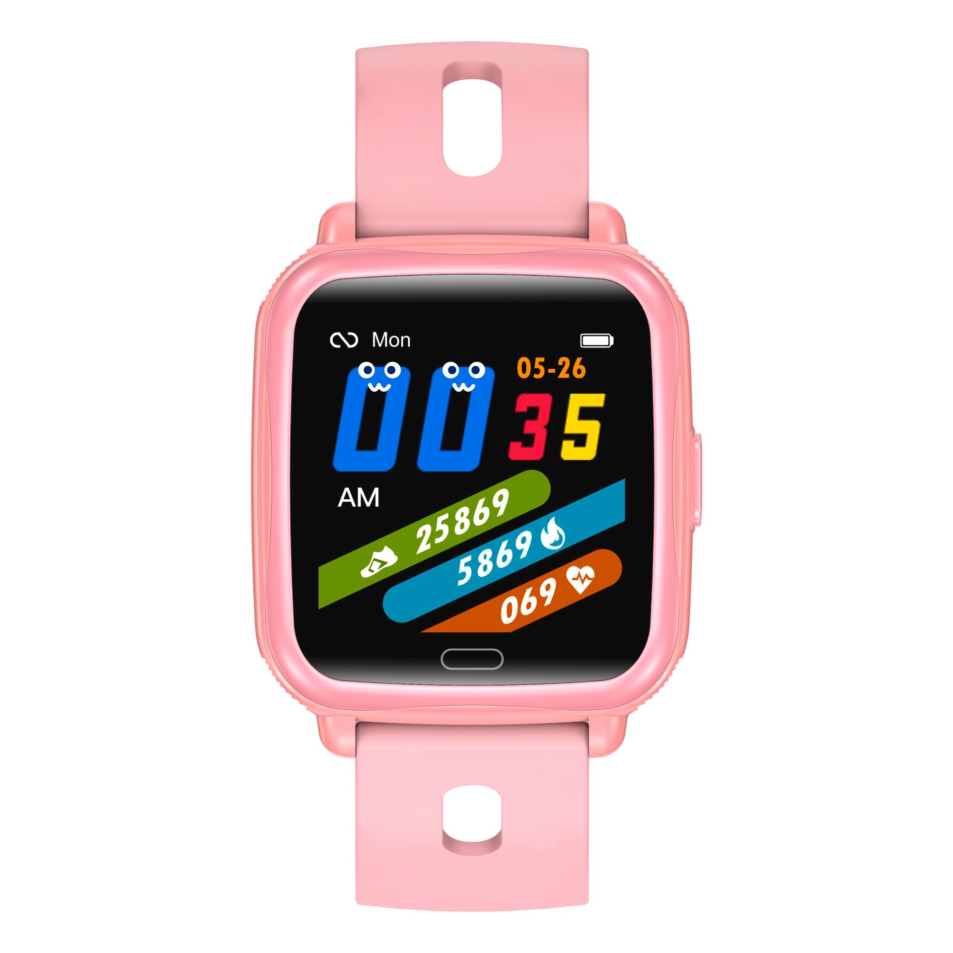 Denver Kids Smartwatch Kinderuhr pink 1,4 Zoll Farbdisplay Bluetooth SWK-110P