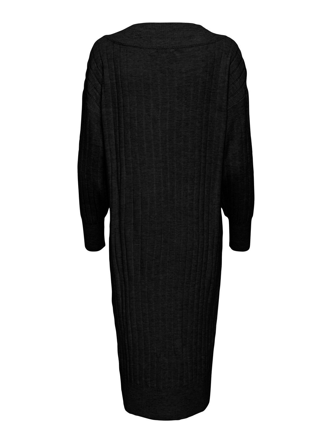 ONLNEW Langes Kleid Black