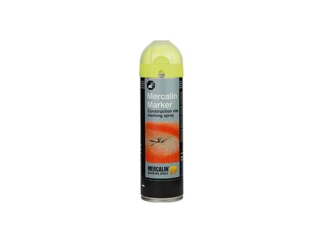 Mercalin Marker fluo 500 ml gul