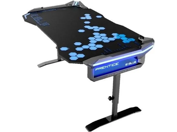 Gaming Desk E-Blue EGT004 Gaming Desk, højdejusterbar 695-890 mm