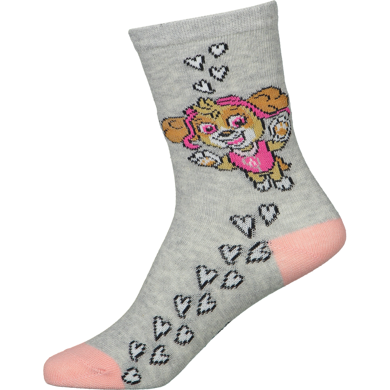 Kinder-Socken Paw Patrol, 3 Paar 31-35, dunkelgrau