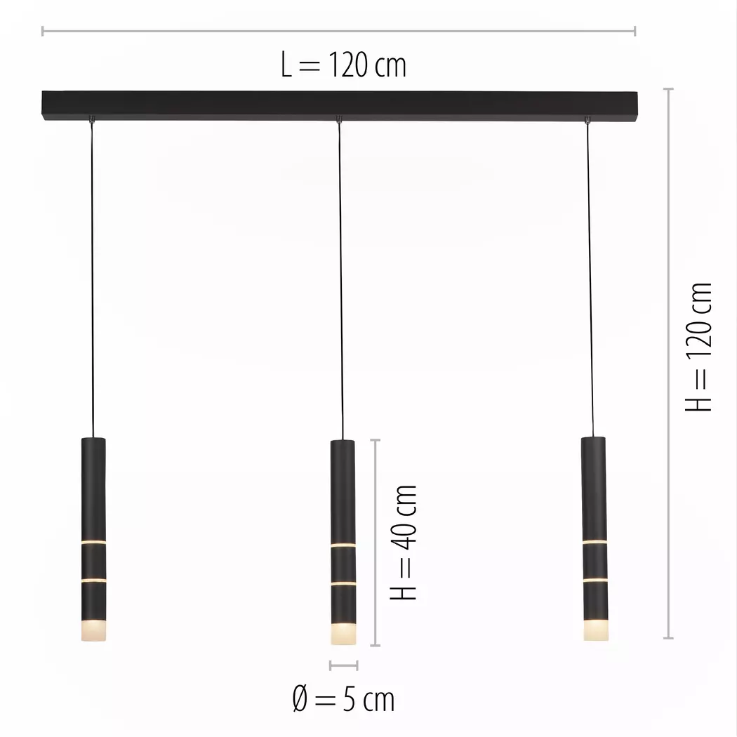 LED-Pendelleuchte Pure Vega