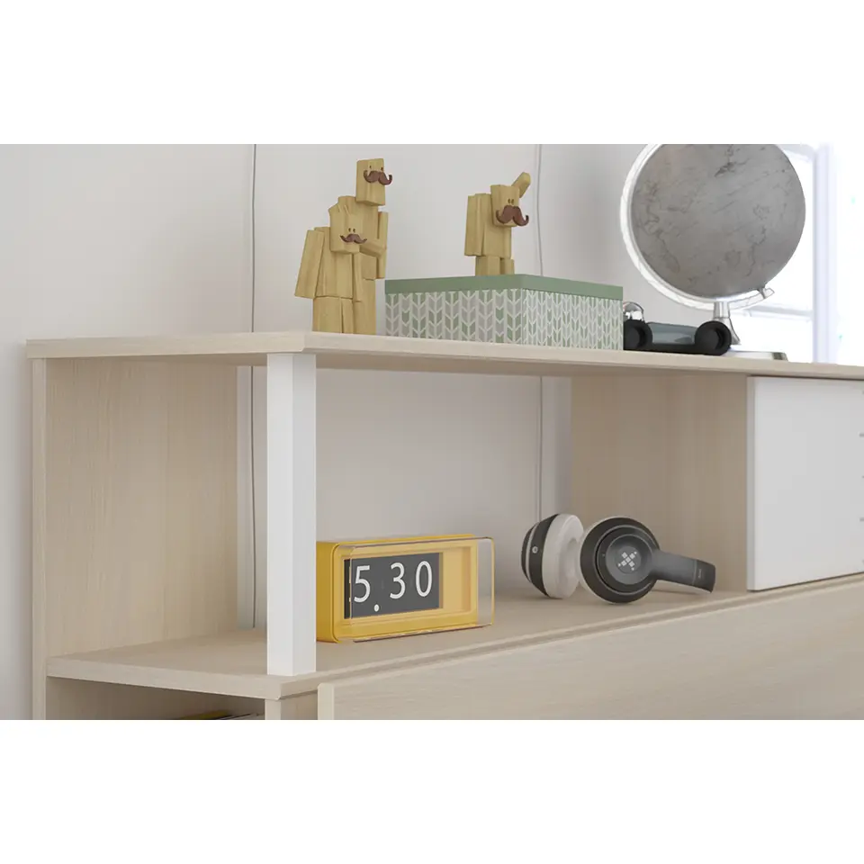 Bedombouw Charly - acaciakleur - 92,7x123,3x28,6 cm