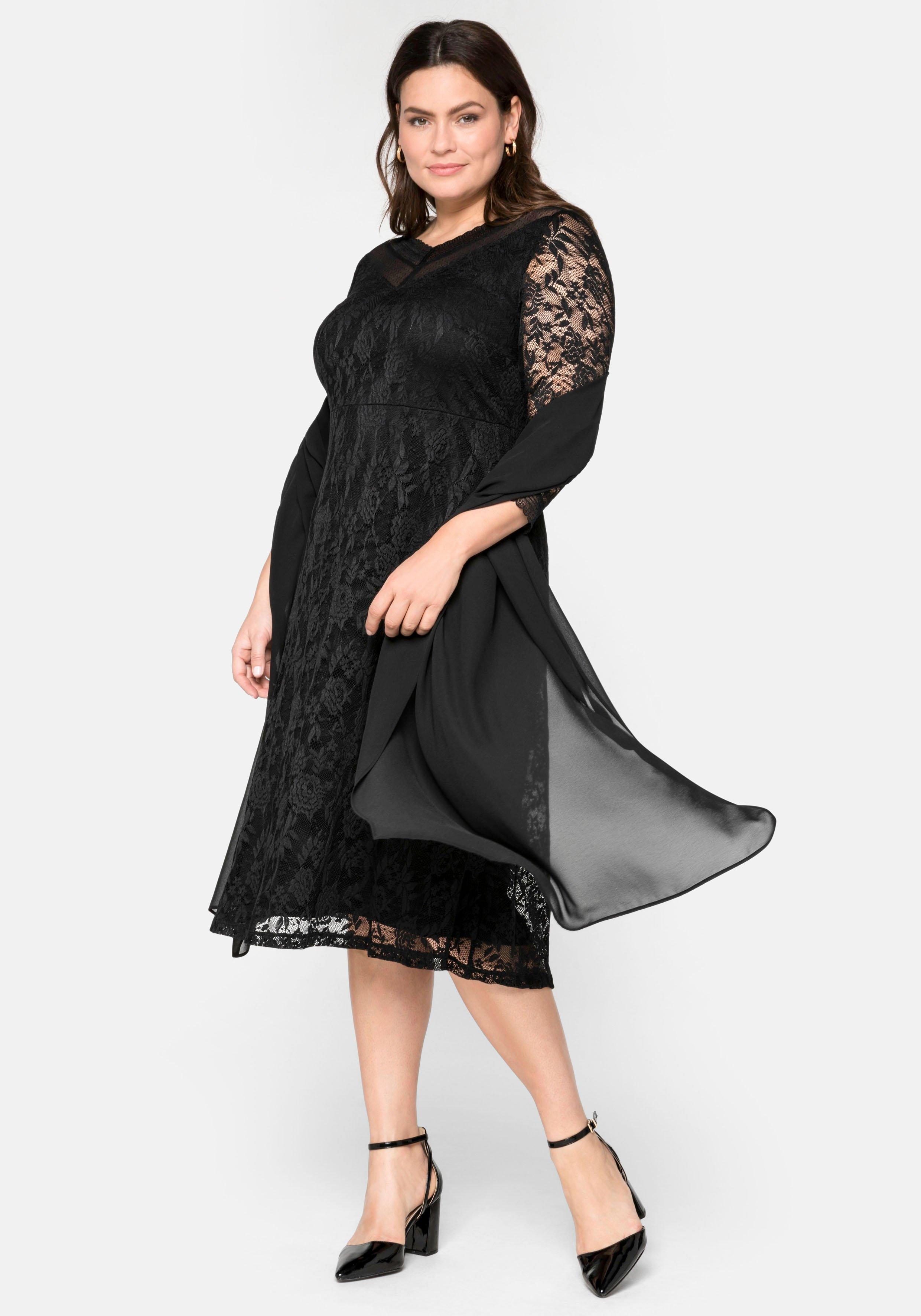 Stola aus fließendem Chiffon