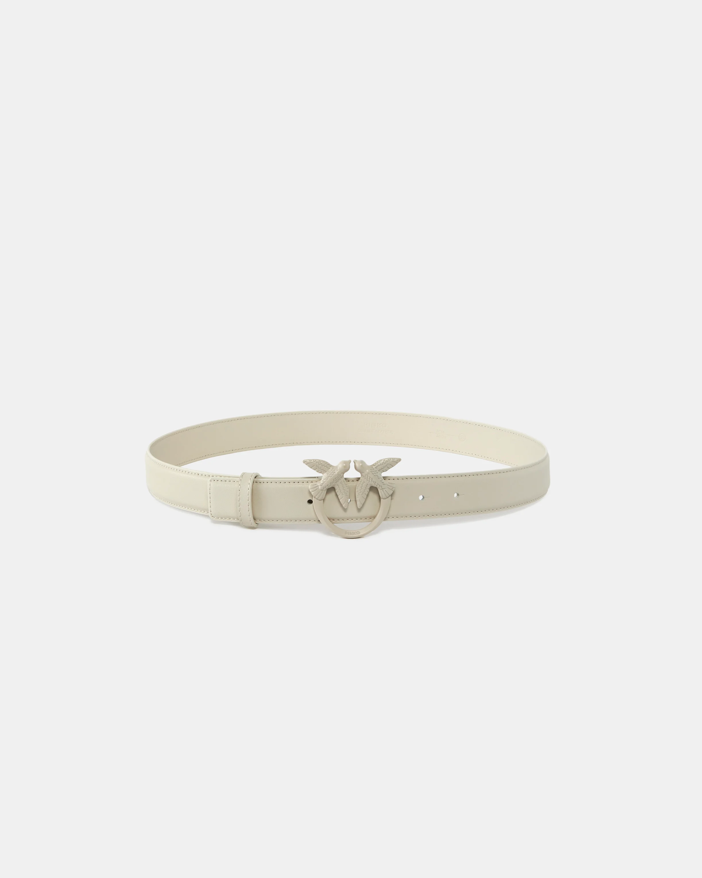 Ceinture avec boucle | Blanc