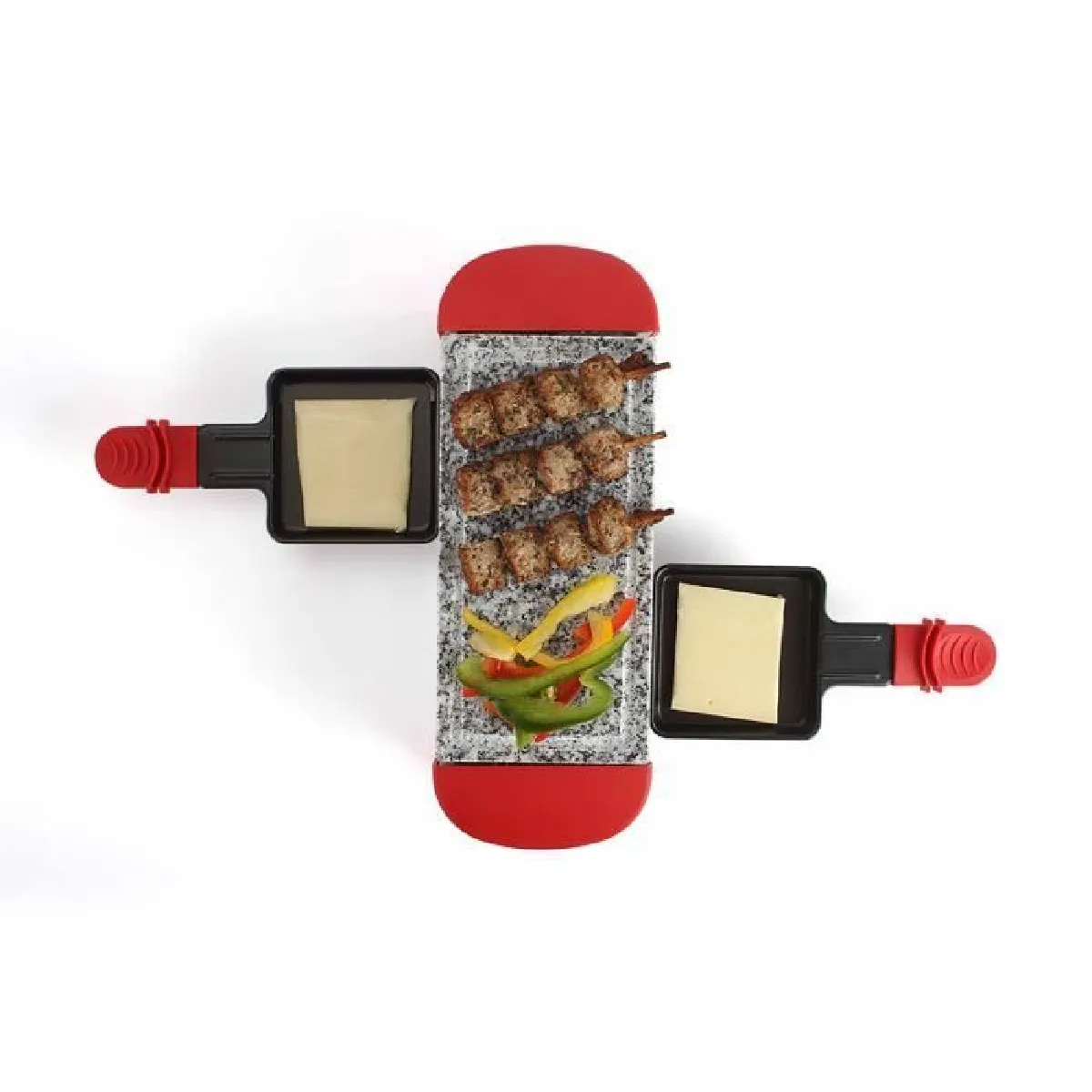 Livoo Raclette Rouge 2 personnes 350W