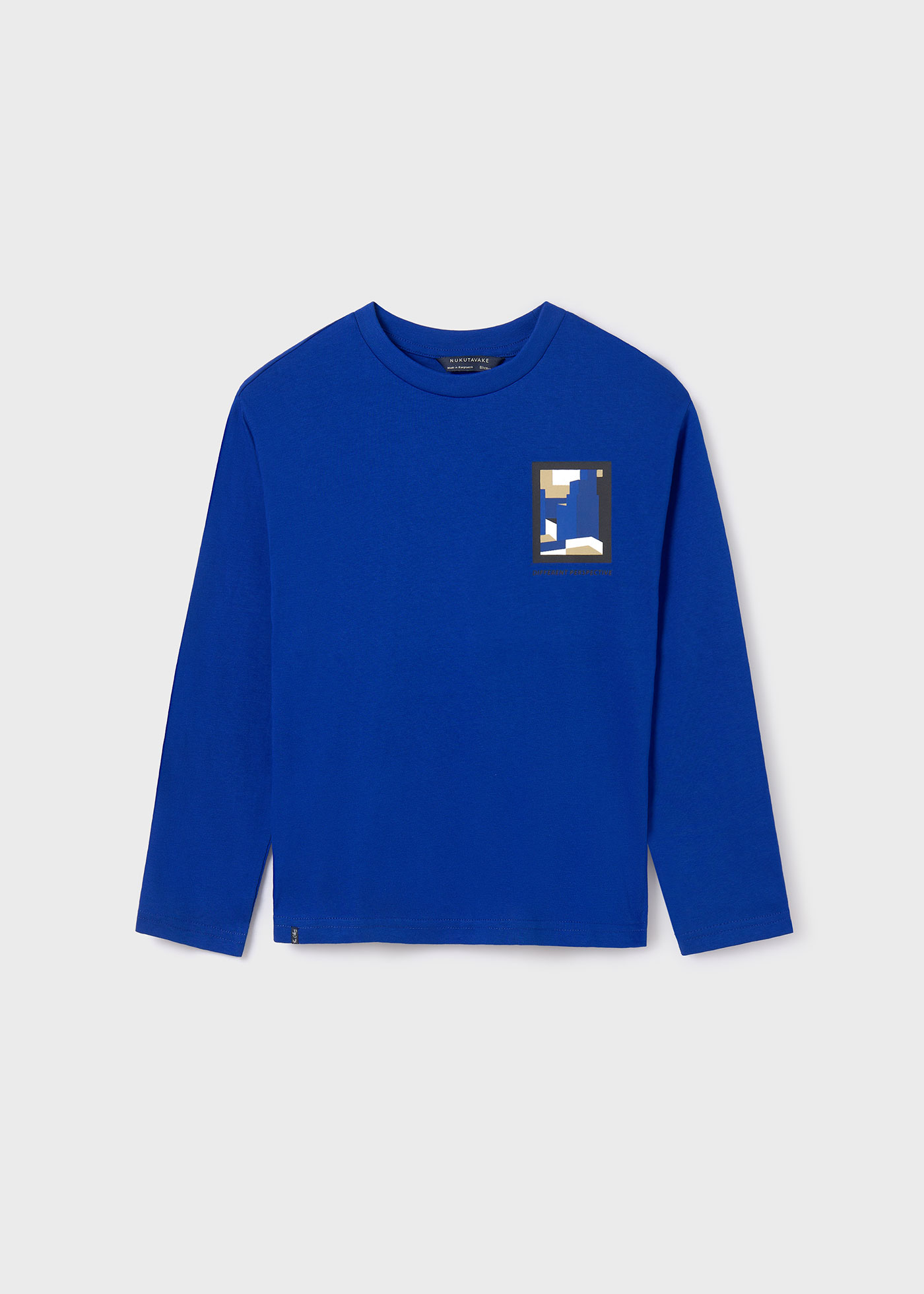 Camiseta infantil Better Cotton com estampa nas costas