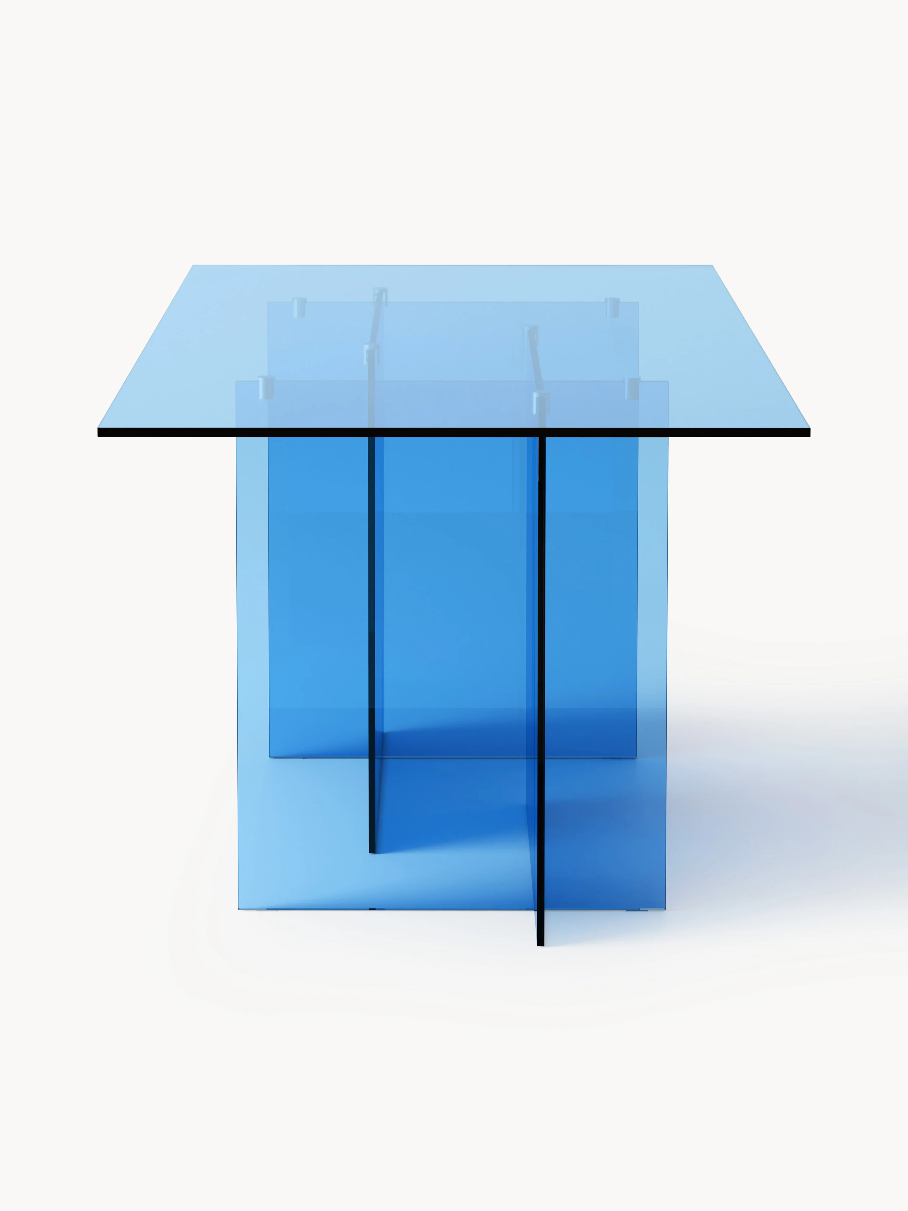 Glazen eettafel Anouk, in verschillende formaten