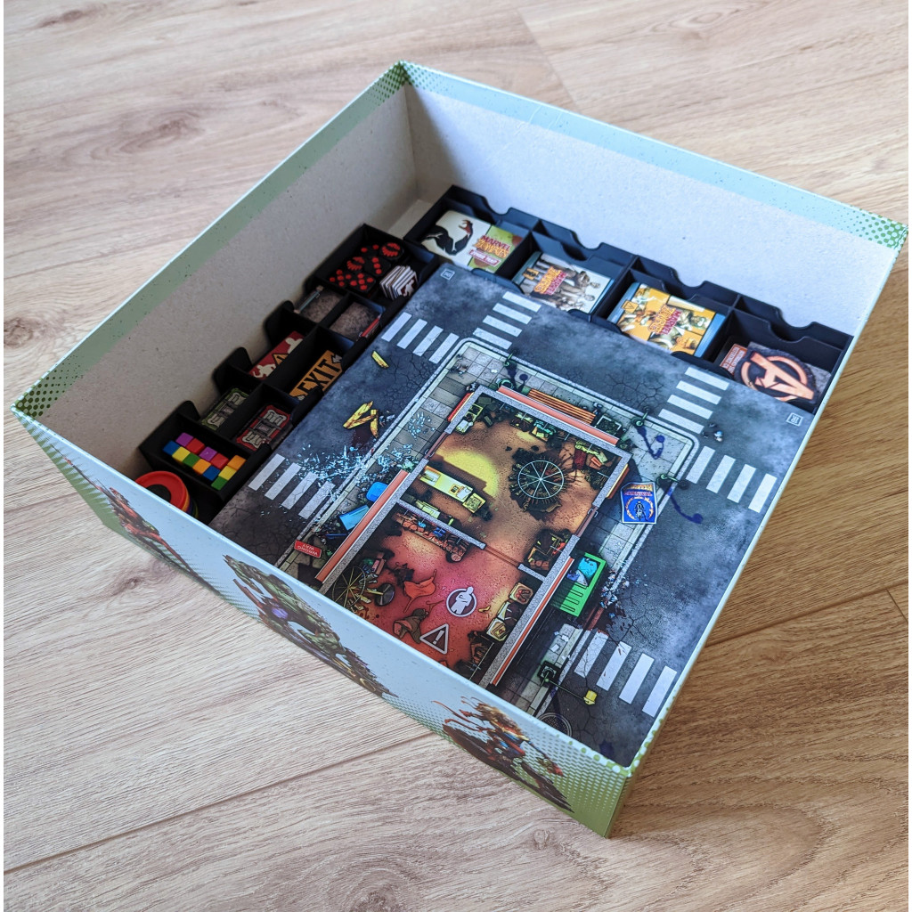Zombicide Marvel - Insert rangement compatible