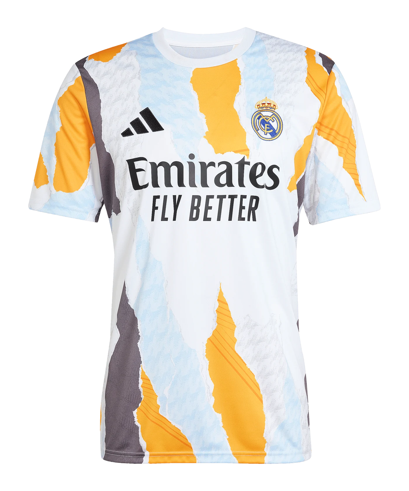 adidas Real Madrid Prematch Shirt 2024/2025 Weiss