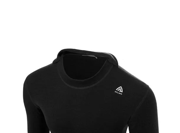 Aclima Men's Warmwool Hoodsweater V2 Jet Black