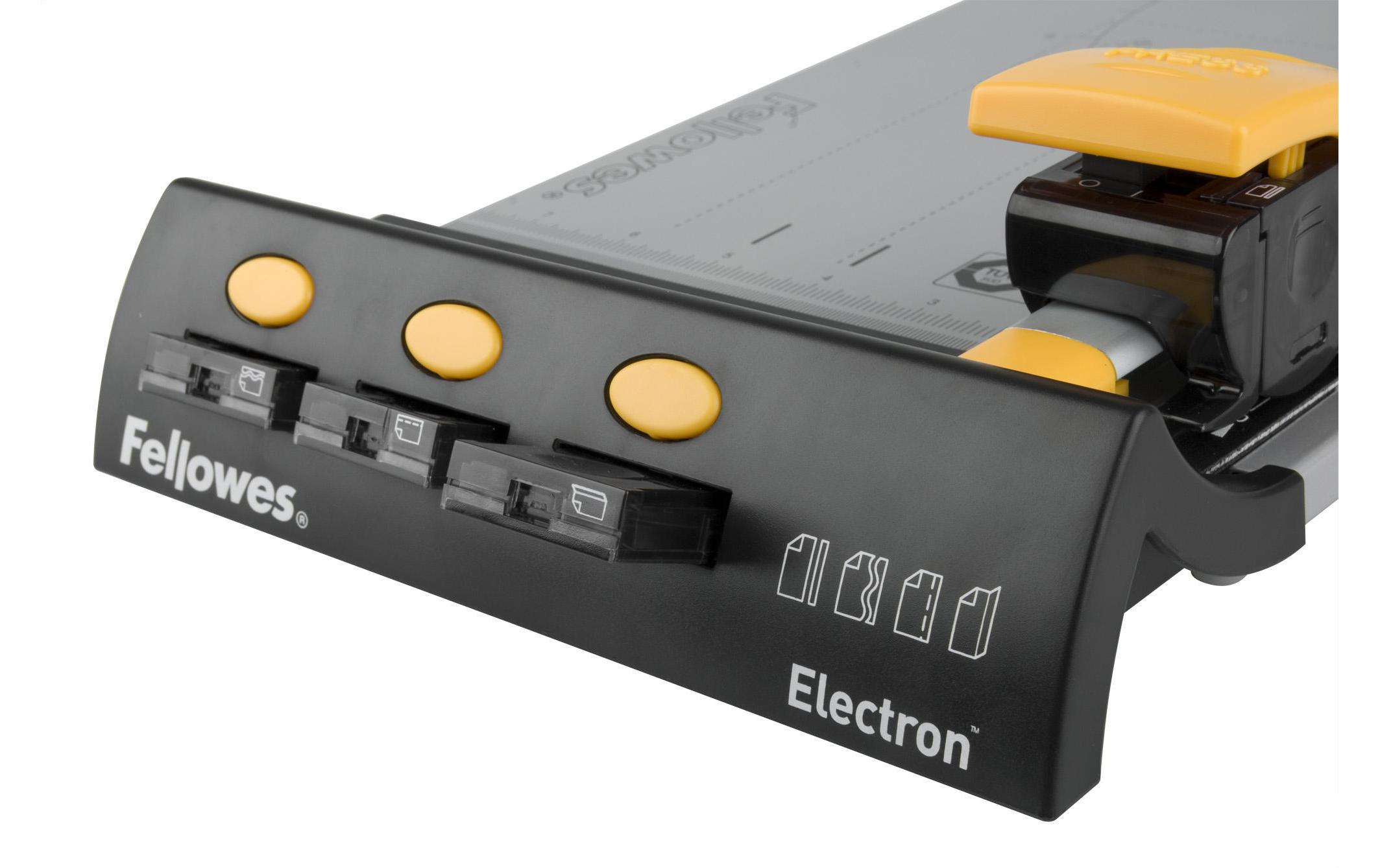 Rollenschneidegerät Electron A3 46 cm, 10 BlattMit LED-Schnittführung, 4 verschiedene Klingen