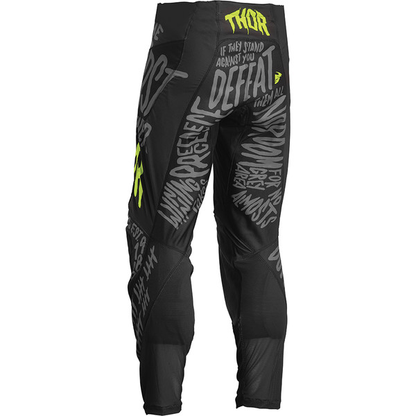Thor Motocross - Pantalon enfant Pulse Counting Sheep Charcoal / Vert