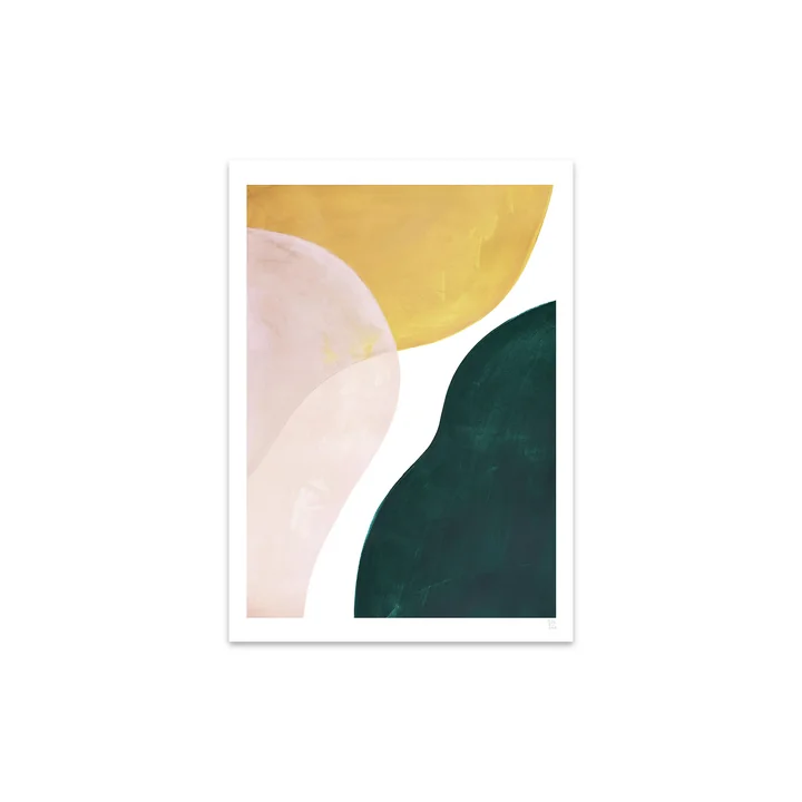 The Poster Club - Transparent Rose von Berit Mogensen Lopez, 30 x 40 cm