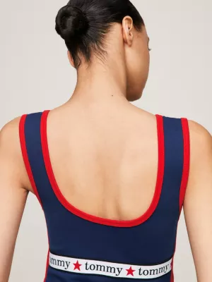 Vestido curto justo Tommy x Awaw NY