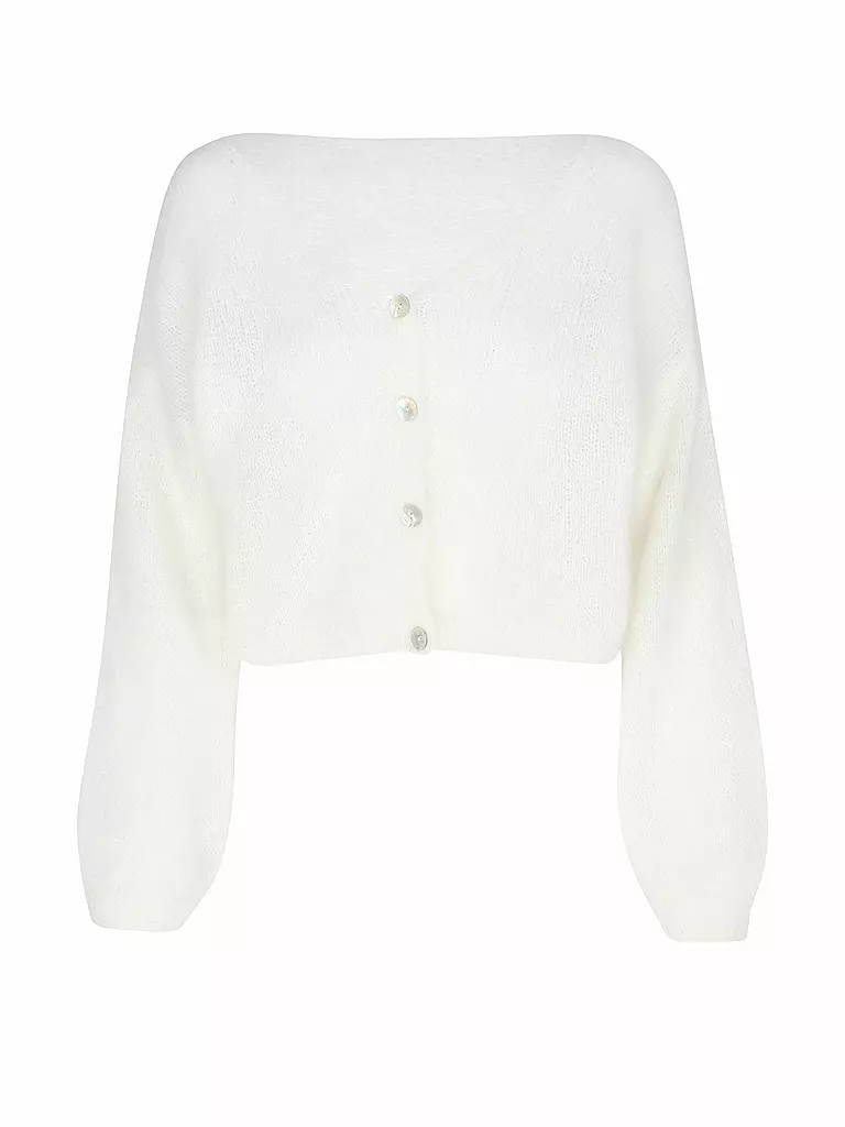 AMERICAN DREAMS Cardigan Cropped Fit CORNELIA creme