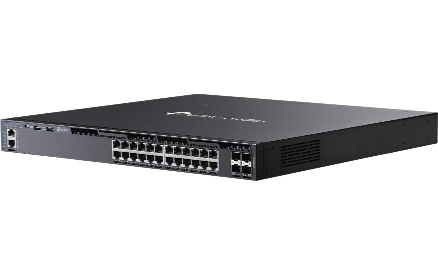 PoE+ Switch L3 24 x 1G + 4 x 10G SG6428XHP 28 Port<br>Omada 24-Port Gigabit Stackable L3 Managed PoE+ Switch mit 4 10G Slots
