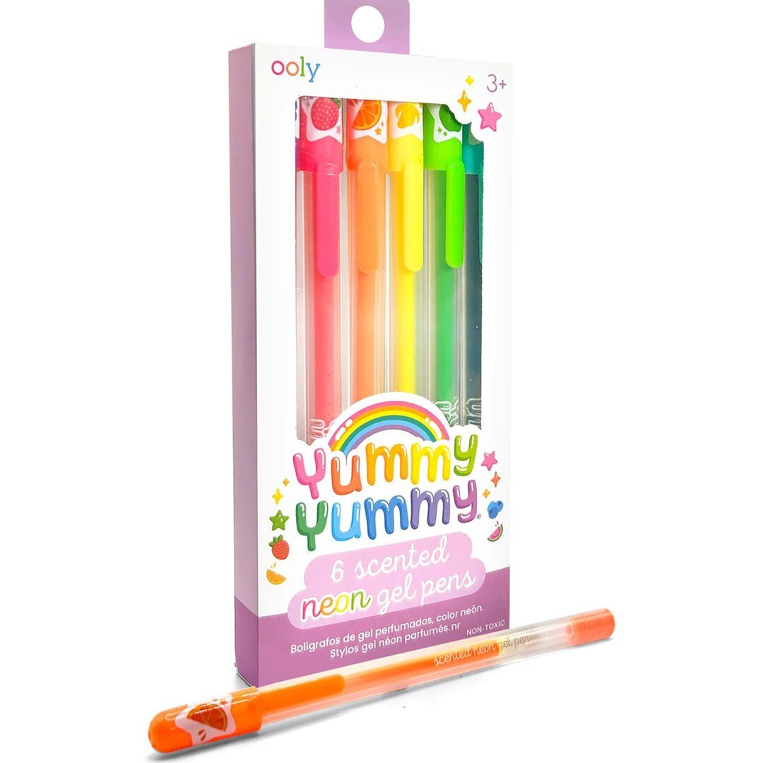 Ooly geurende gelpennen yummy yummy neon