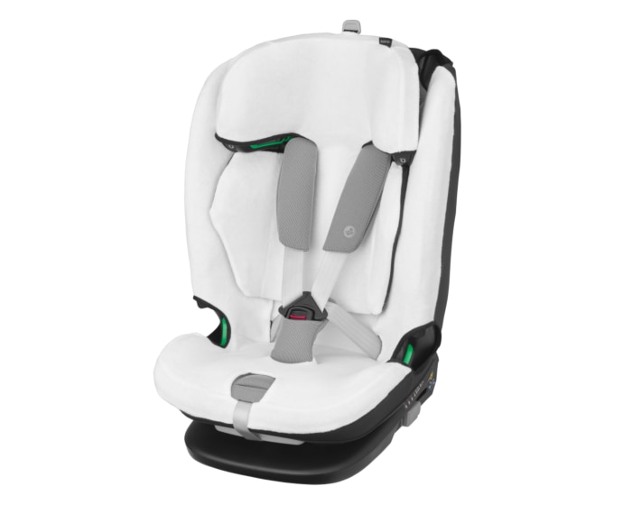 Kindersitzbezug aus Biobaumwolle Titan Pro / Plus i-Size 15 M - 12 Y      Passt perfekt |    100 % Biobaumwolle |    Waschmaschinenfest |    Kindgerechter Komfort |