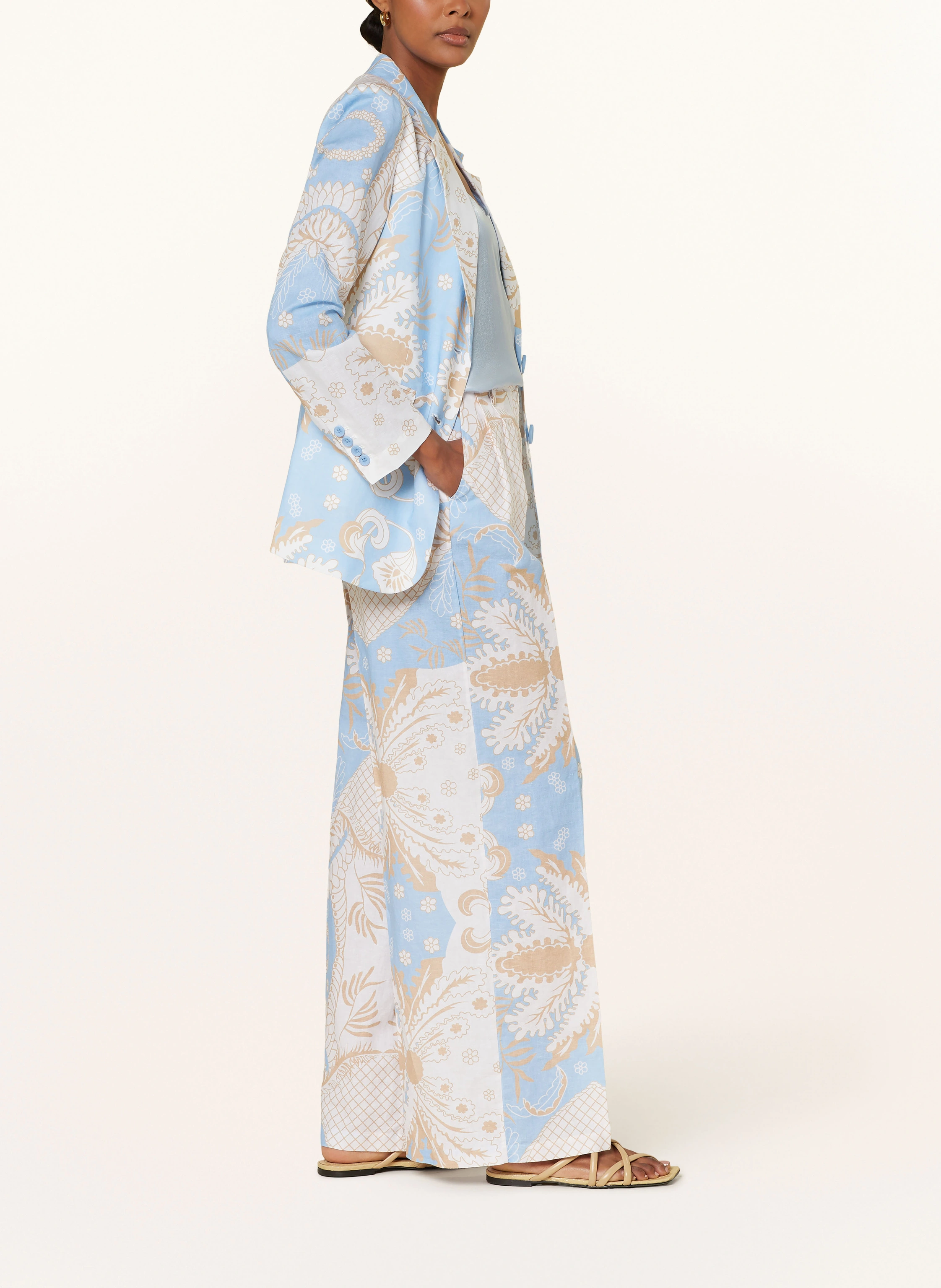 HERZEN'S ANGELEGENHEIT Blazer mit Leinen