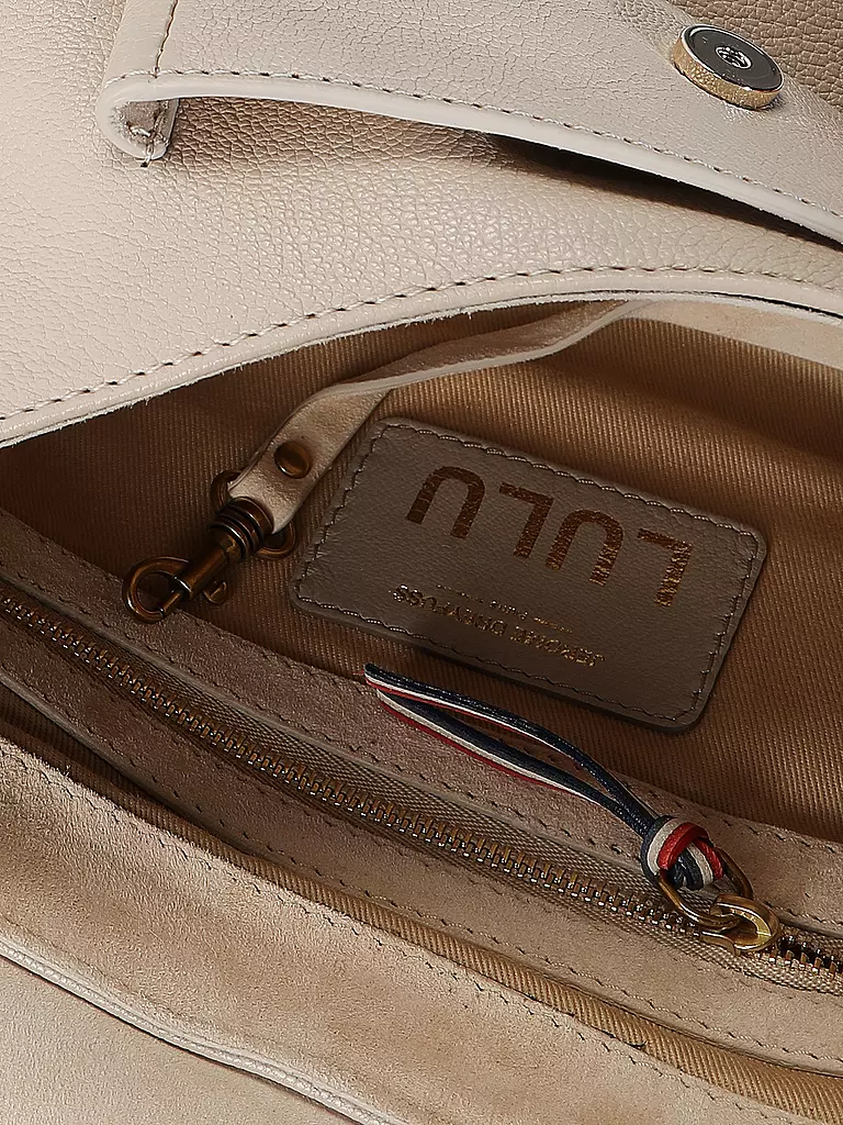 JEROME DREYFUSS Ledertasche - Umhängetasche LULU M  creme