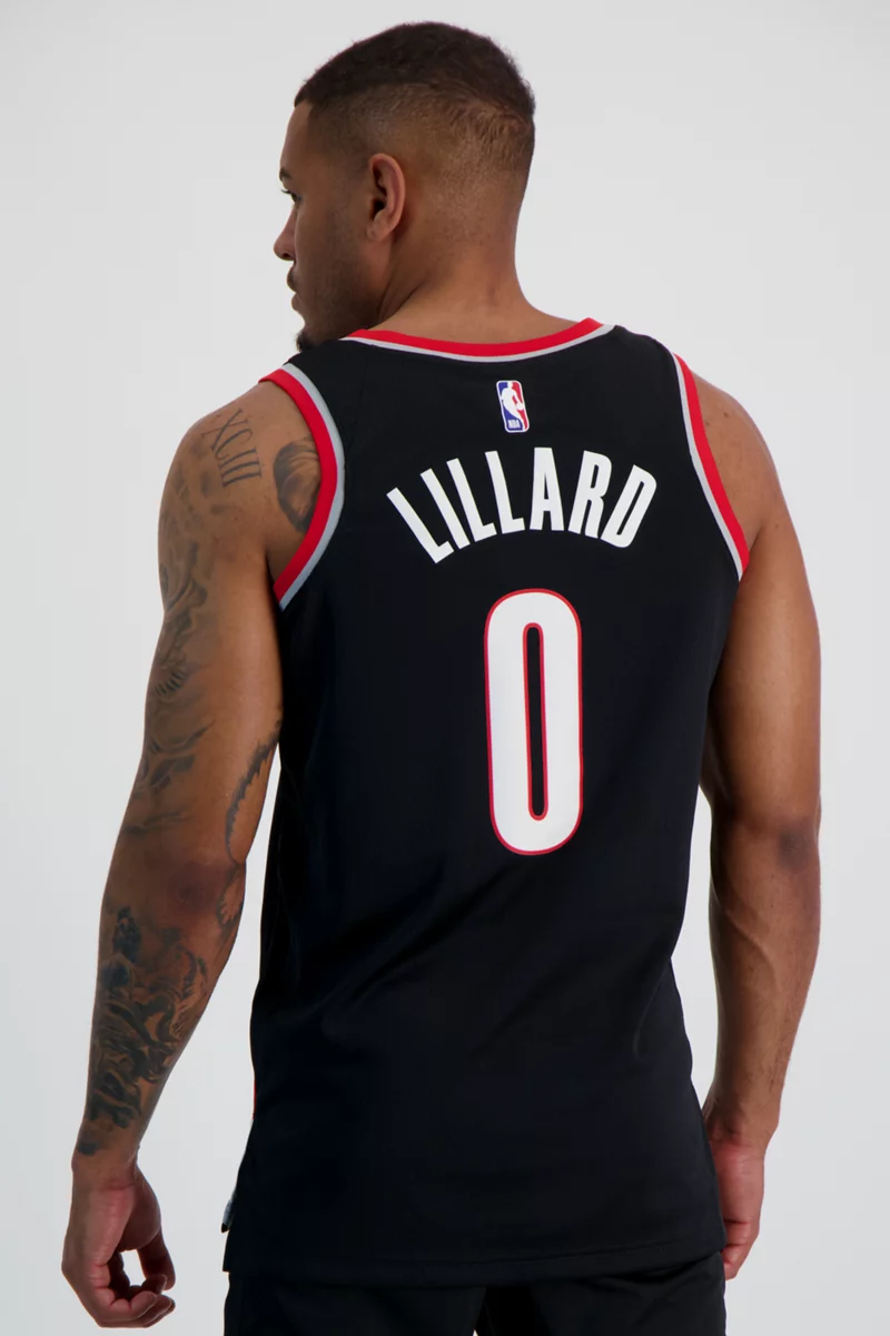 Nike Portland Trail Blazers Icon Edition Damian Lillard Herren Basketballtrikot
