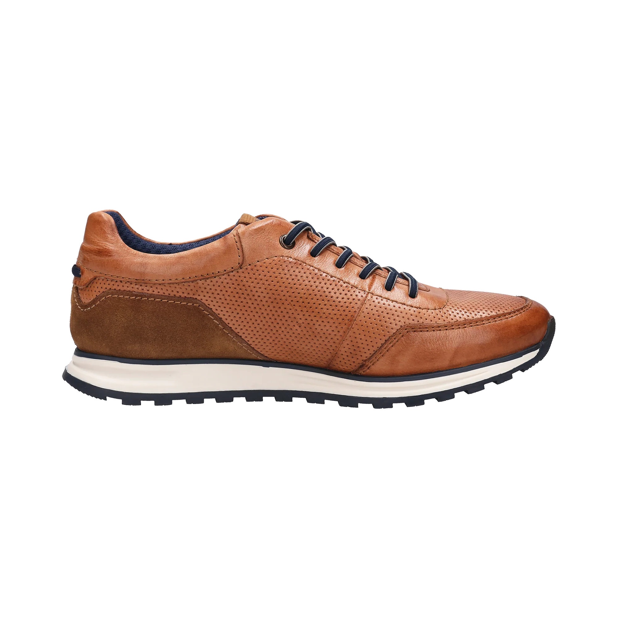 Sneaker cognac