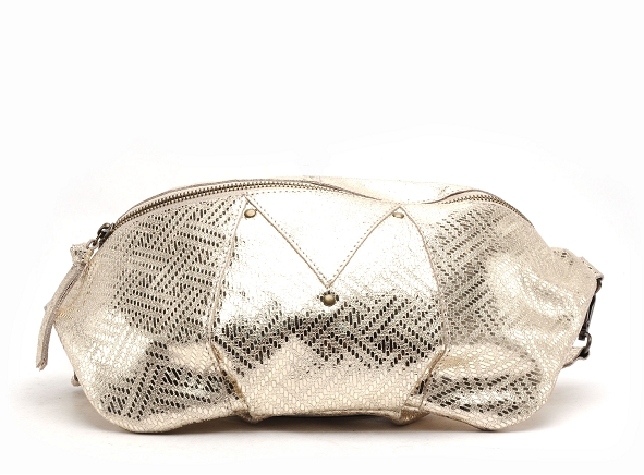 Pieces ville accessoires pcmilla leather bumbag fc or