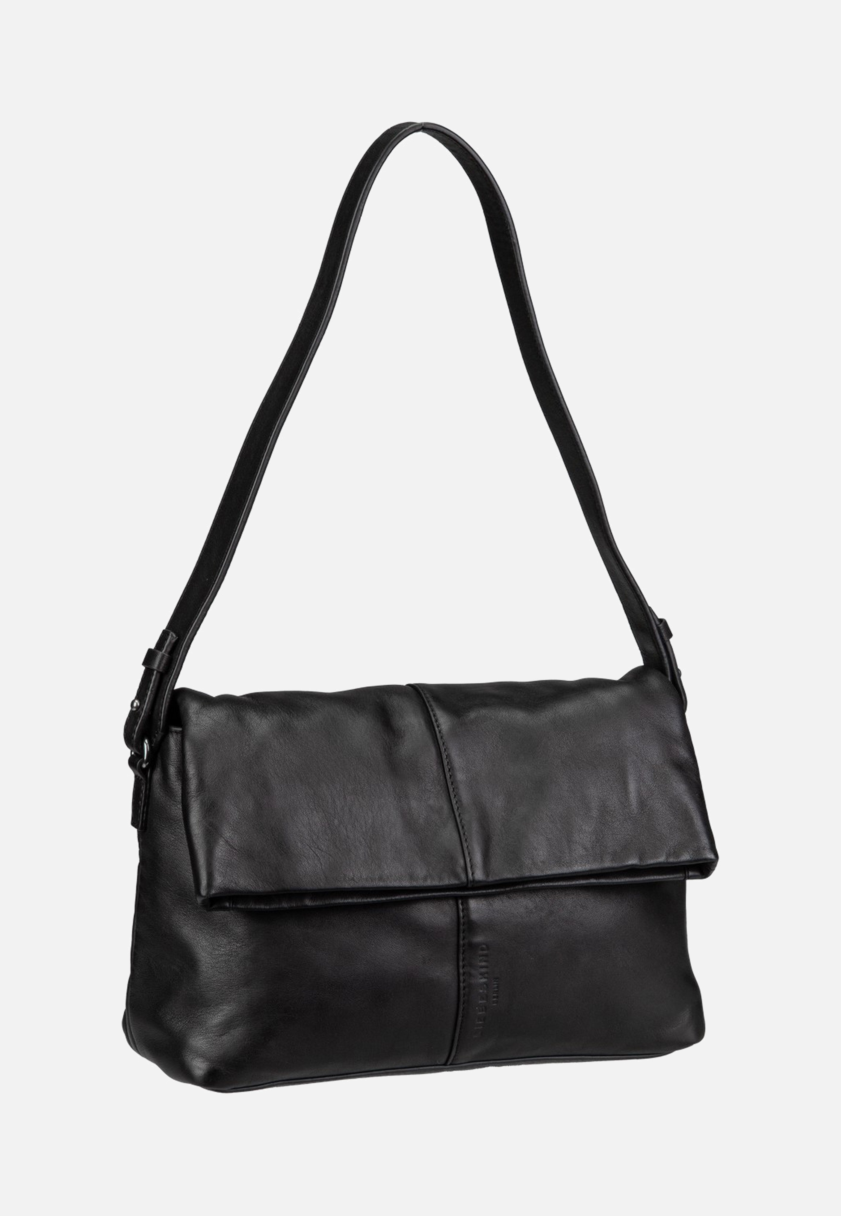 Fiona Hobo Sheep Natural Black - Hobo Bag