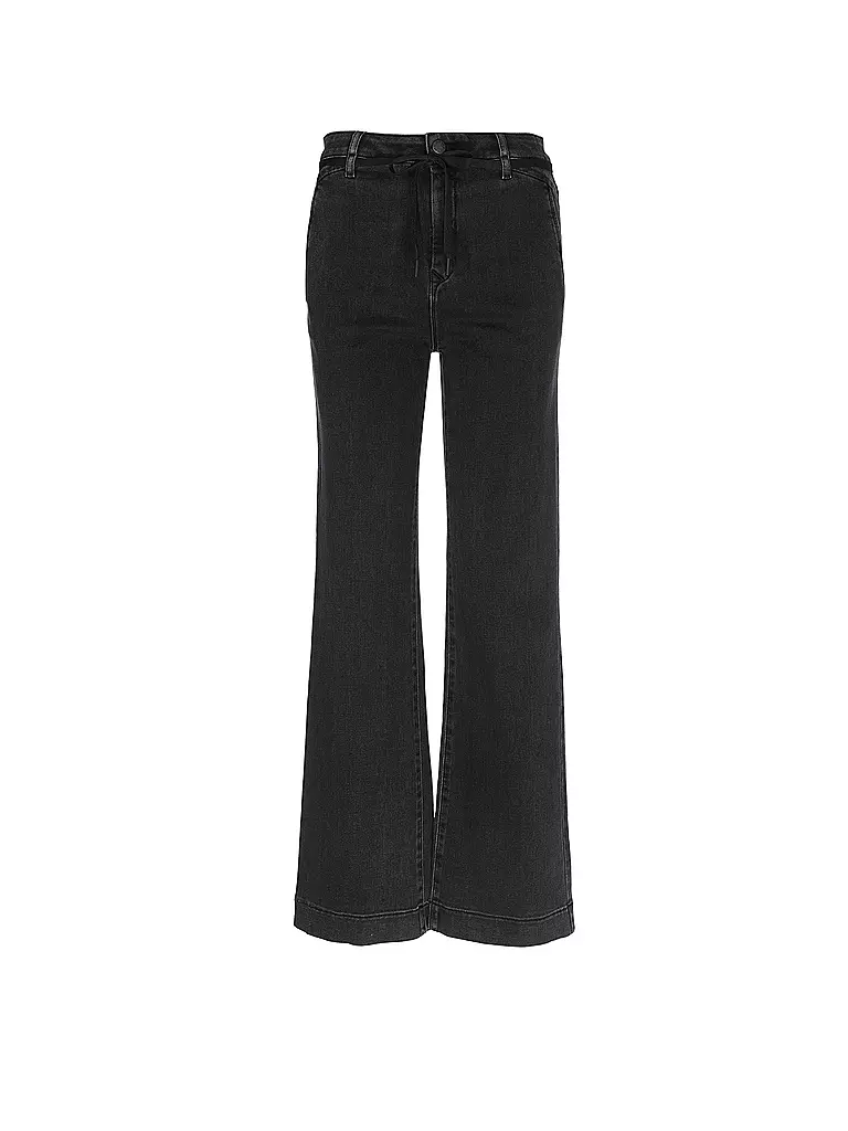 DAWN DENIM Jeans Flared Fit schwarz