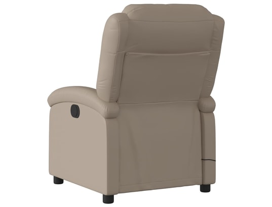 VIDAXL - Fauteuil Relaxation Fauteuil inclinable de massage - brun
