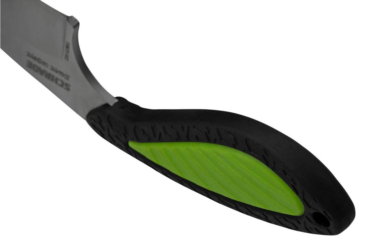 Schrade Isolate Ultimate 1159330, Aus-10, Satin, jachtmes kydex schede