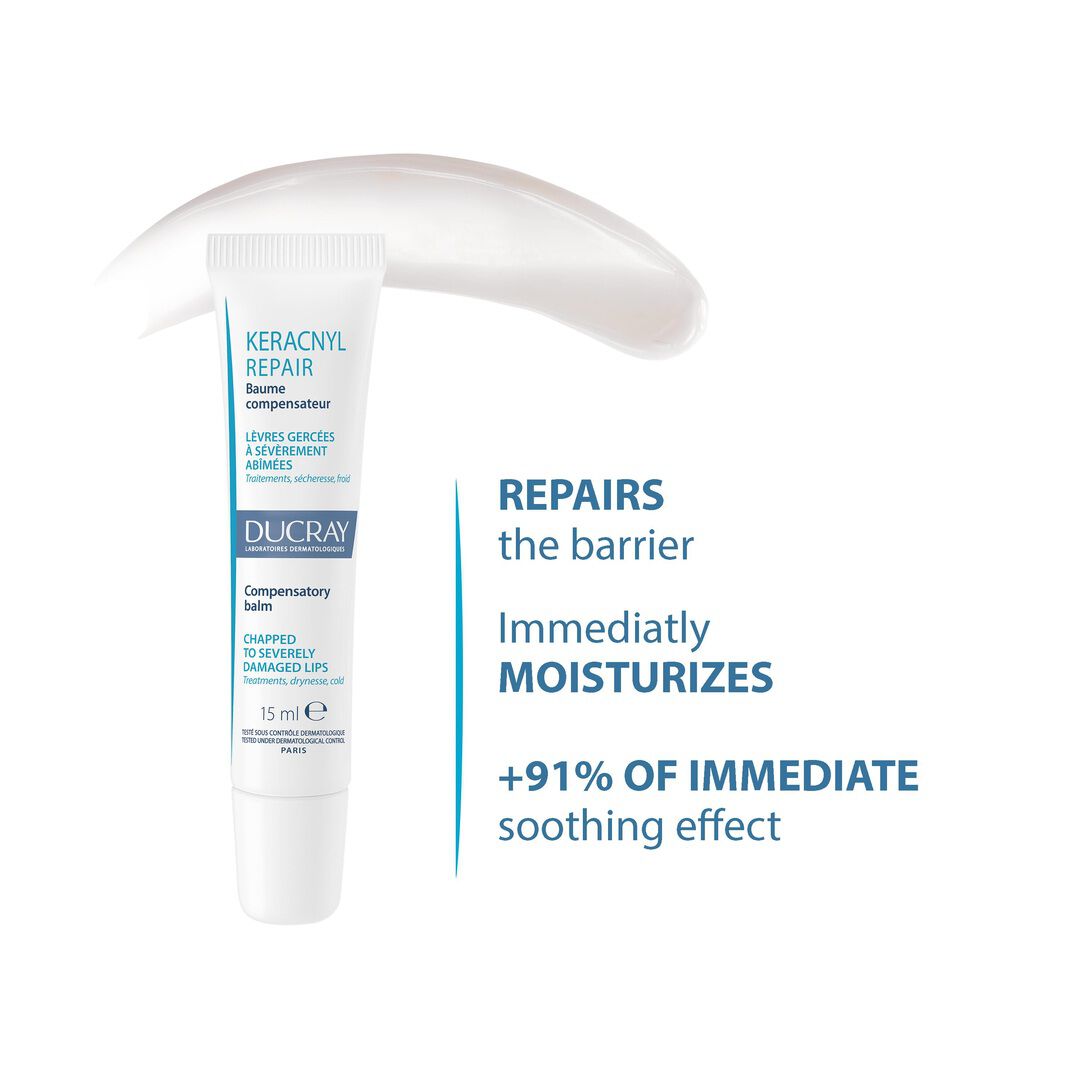 Ducray Keracnyl Repair Bálsamo Labial 15ML - 15ml