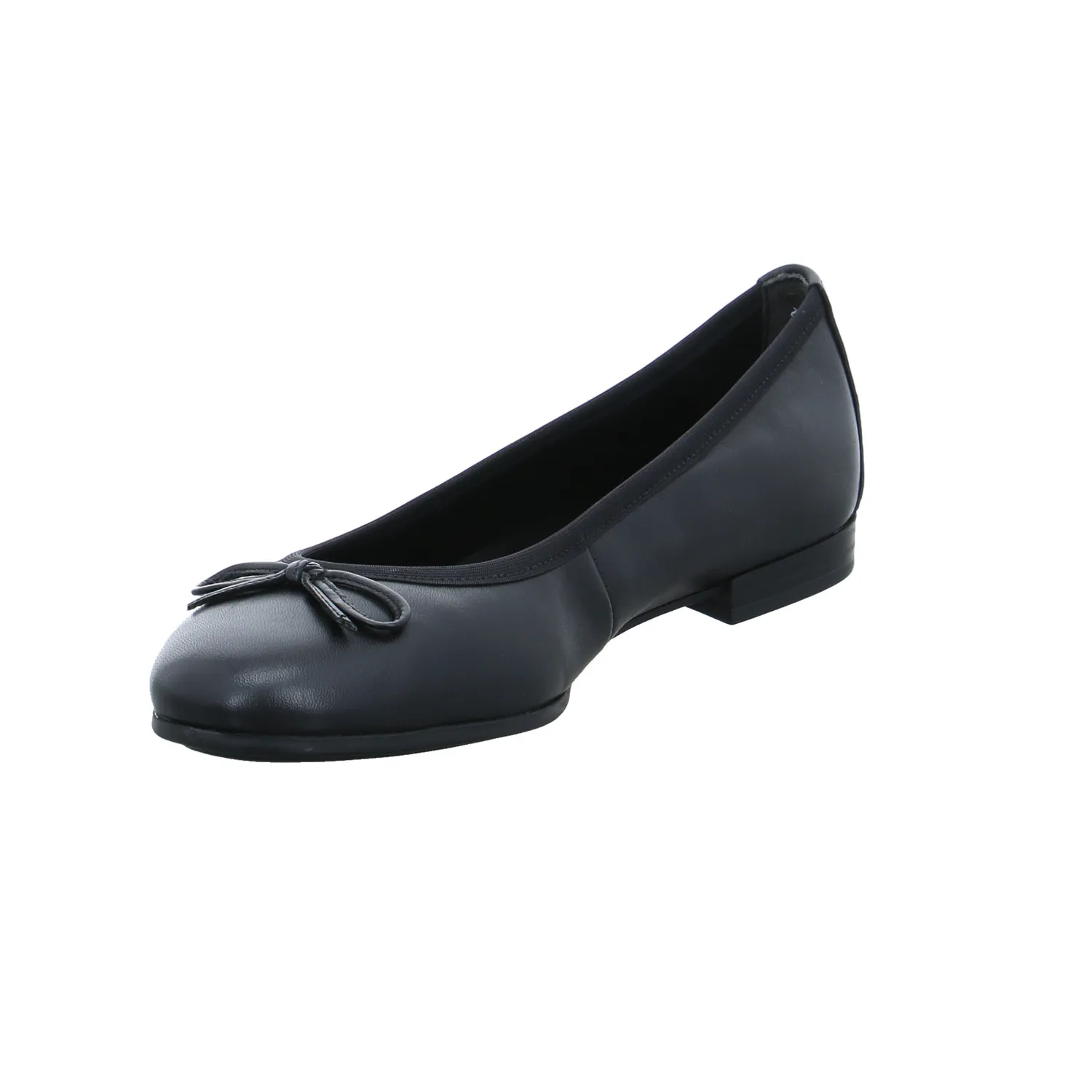 TAMARIS Ballerina Schwarz Leder