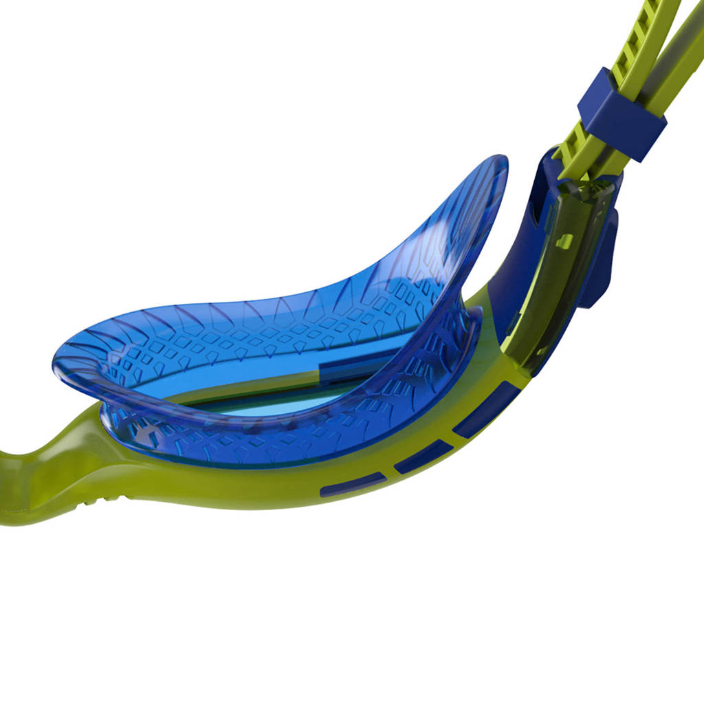 zwembril Futura Biofuse Flex geel/blauw