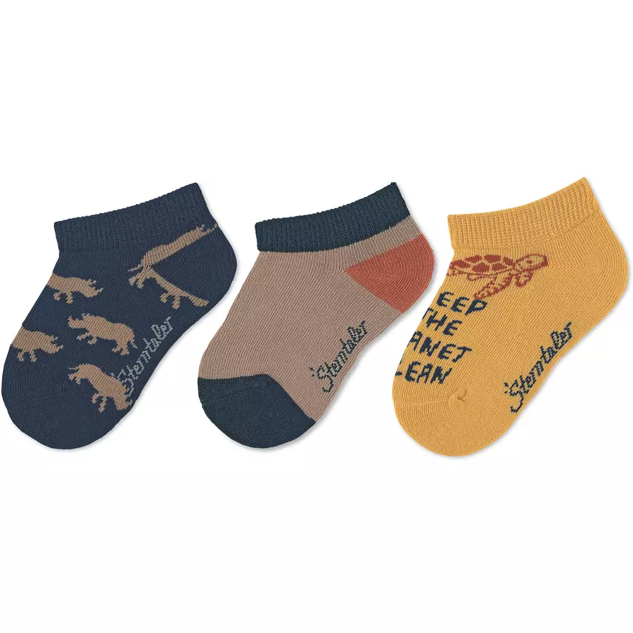 Sterntaler Sneaker-Söckchen 3er-Pack Planet marine