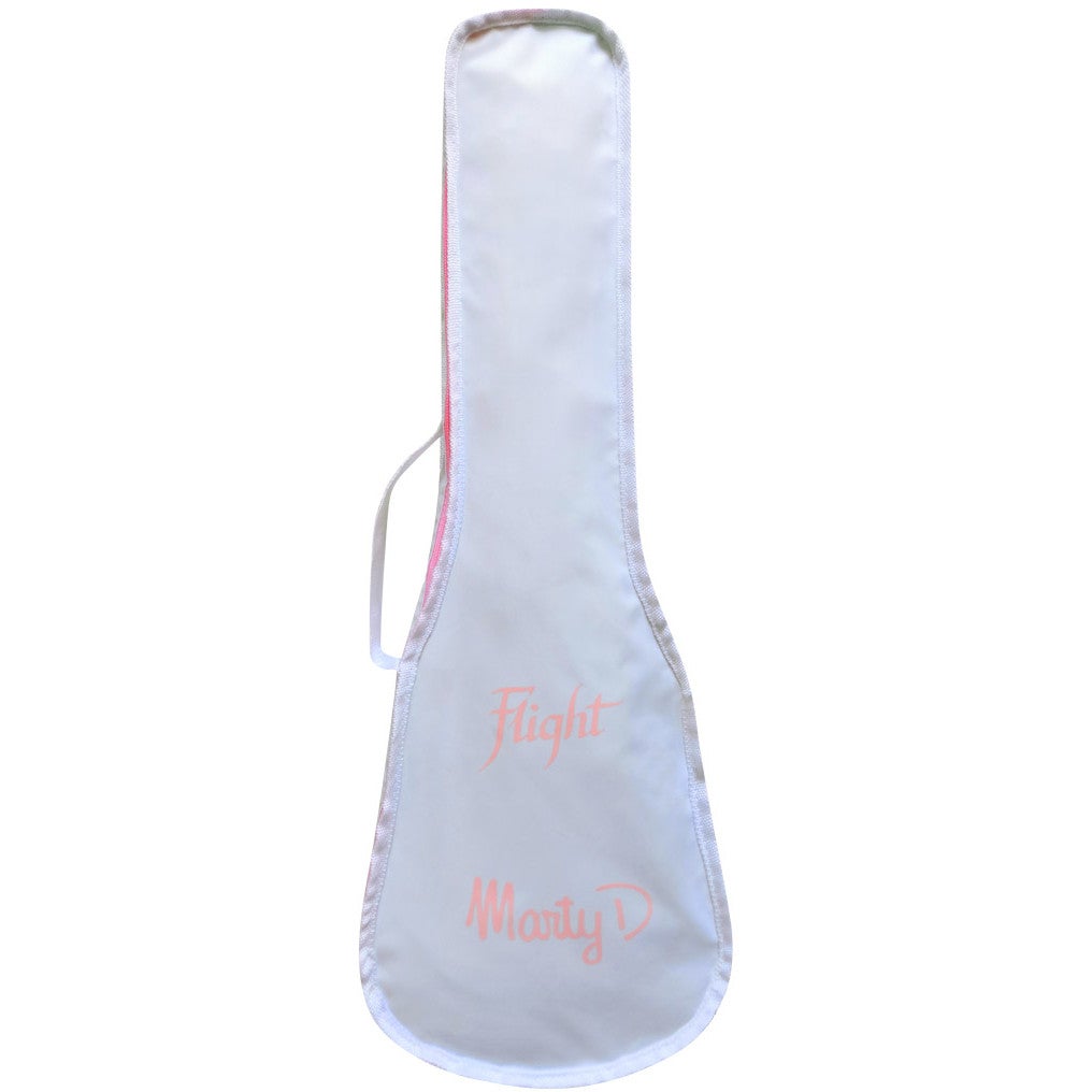 Flight Travel Series TUS-MARTY Marty Dominguez Signature sopraan ukelele met gigbag