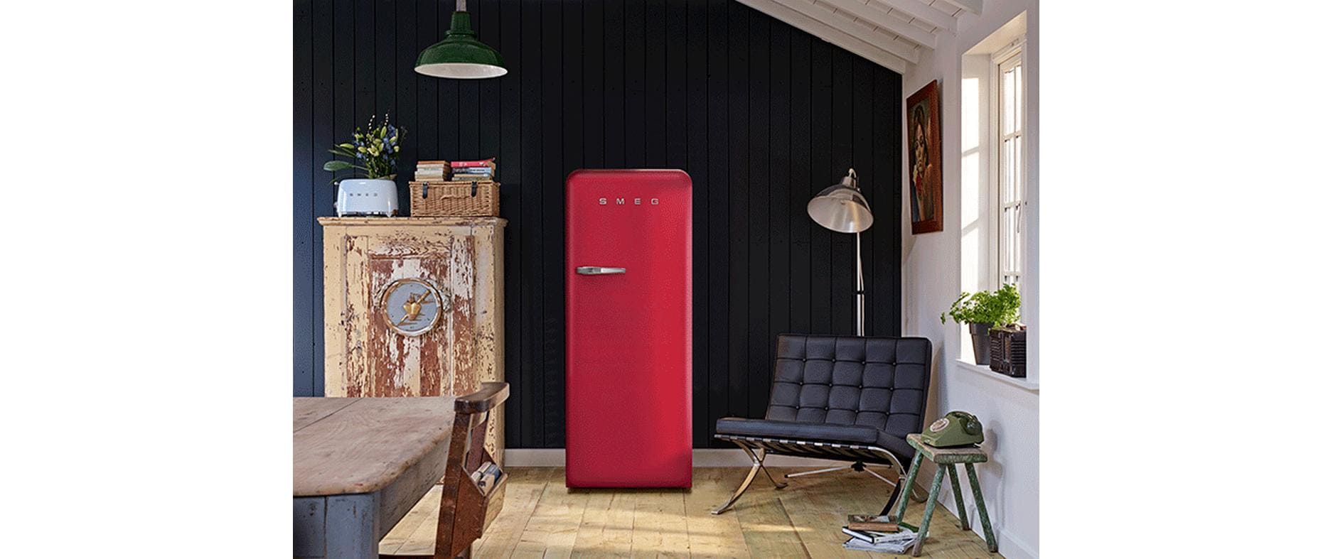 Kühlschrank FAB28LRD5 Rot<br>Kühlschrank im Retrodesign