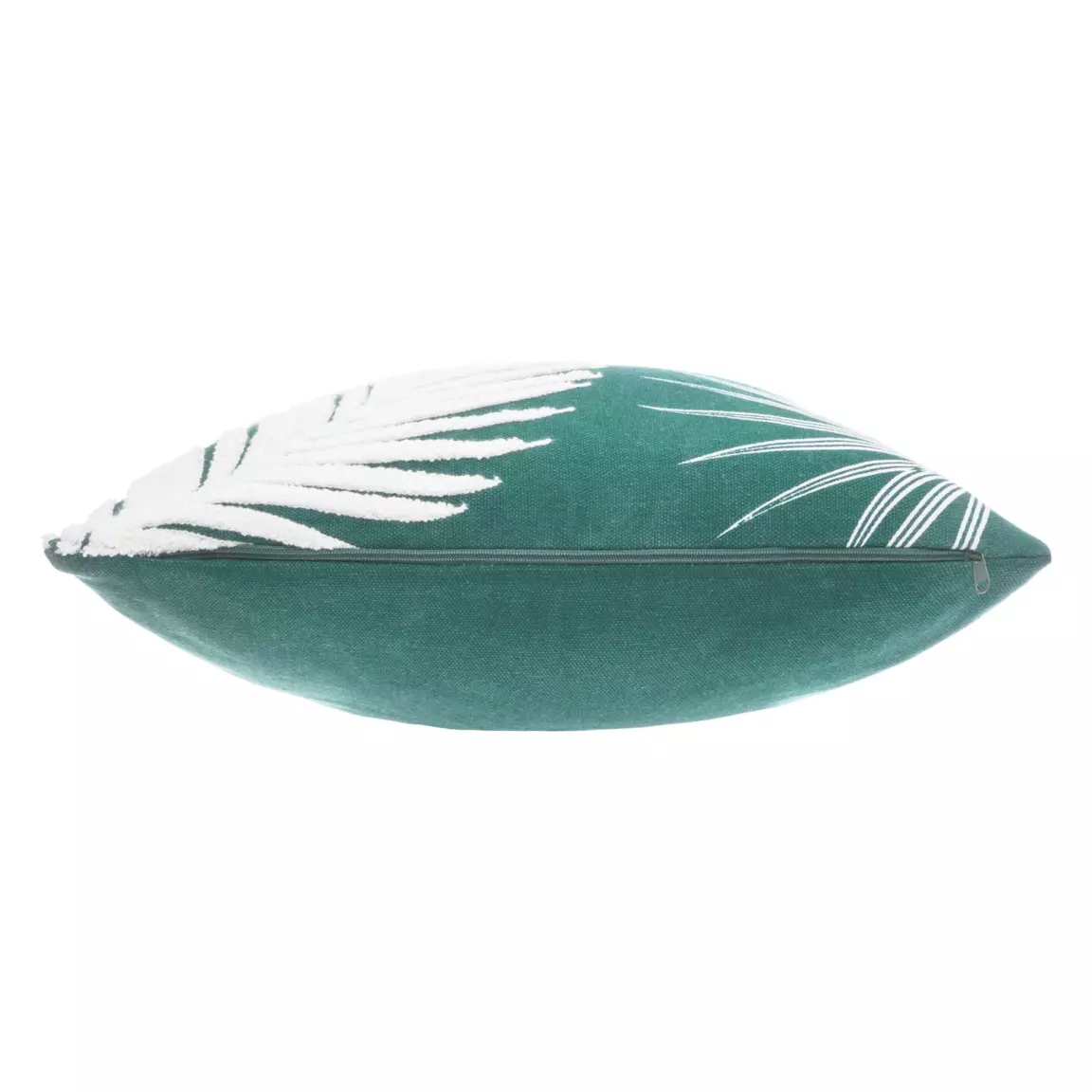 Coussin carré (40 cm) Feuilles Vert