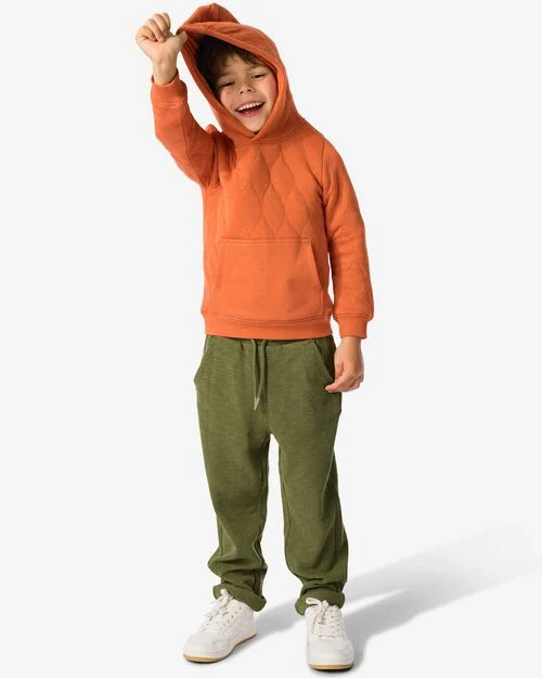 pantalon sweat enfant vert